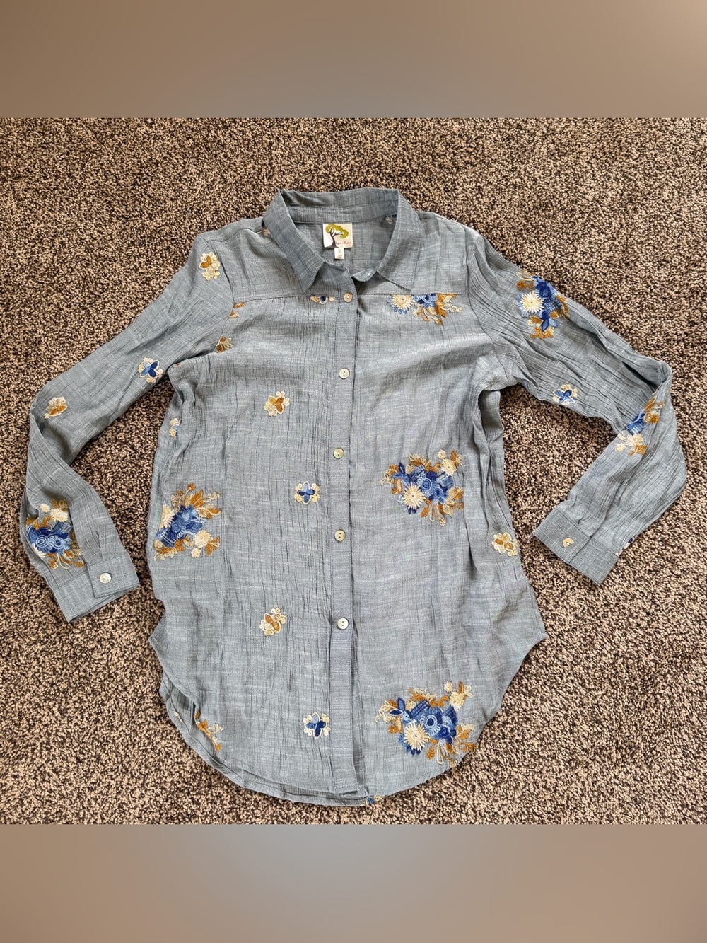 Fig and Flower Blouse